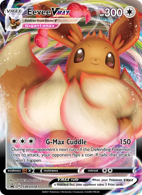 Eevee VMAX [G-Max Cuddle]