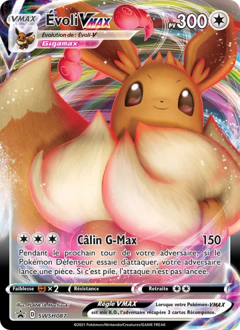 Eevee VMAX [G-Max Cuddle]