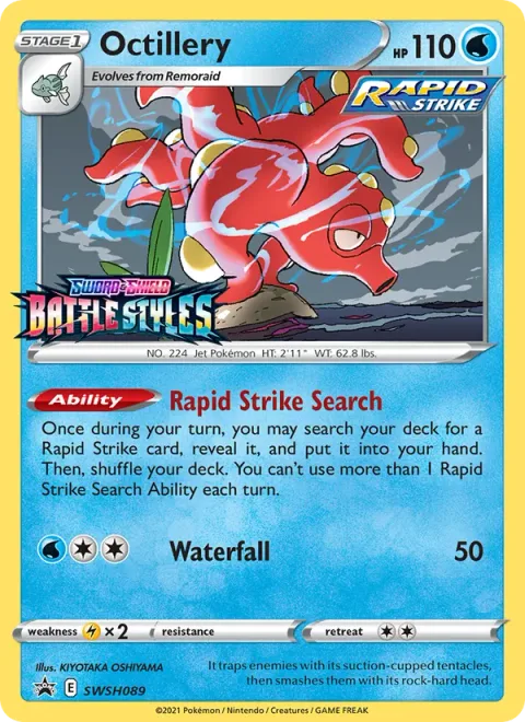 Octillery [Rapid Strike Search | Waterfall]
