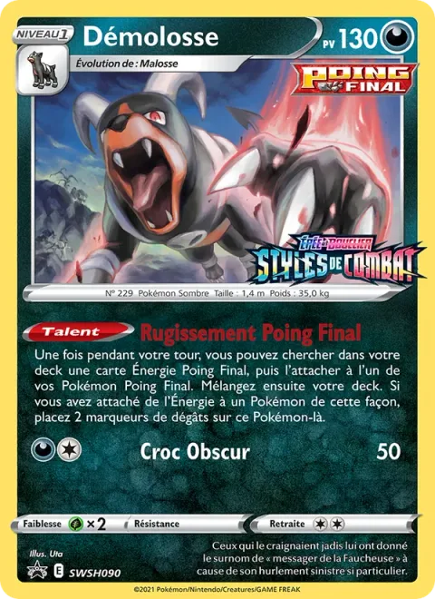 Houndoom [Single Strike Roar | Darkness Fang]