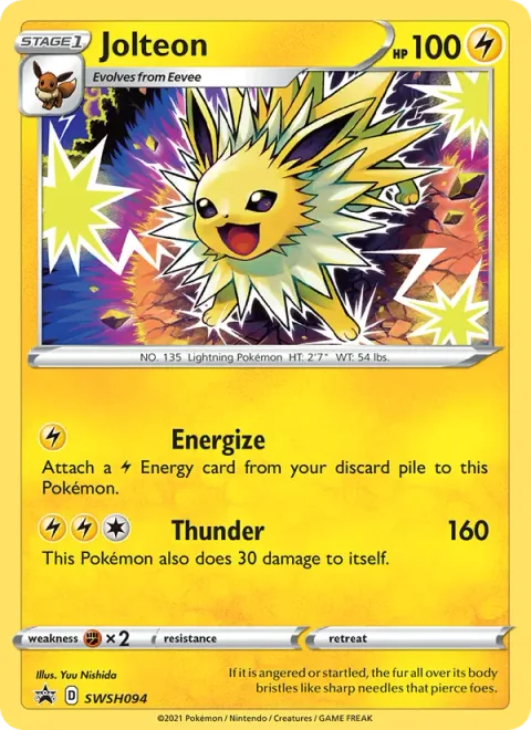 Jolteon [Energize | Thunder]