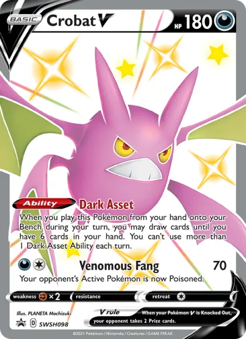 Crobat V [Dark Asset | Venomous Fang]