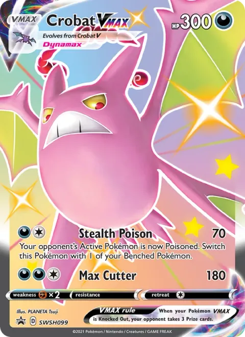 Crobat VMAX [Stealth Poison | Max Cutter]