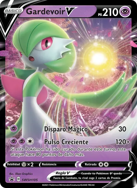 Gardevoir V [Magical Shot | Swelling Pulse]