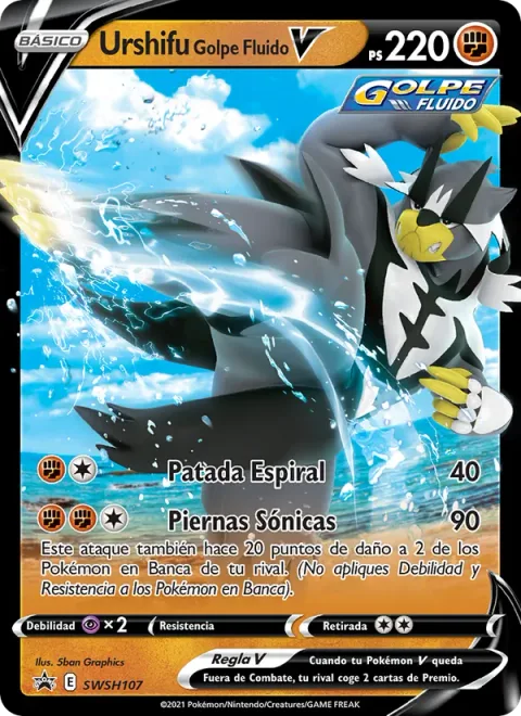 Rapid Strike Urshifu V [Spiral Kick | Sonic Legs]
