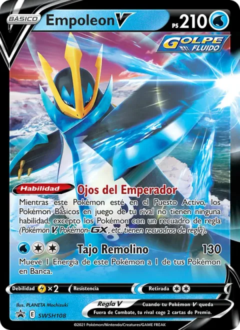 Empoleon V [Emperor's Eyes | Swirling Slice]