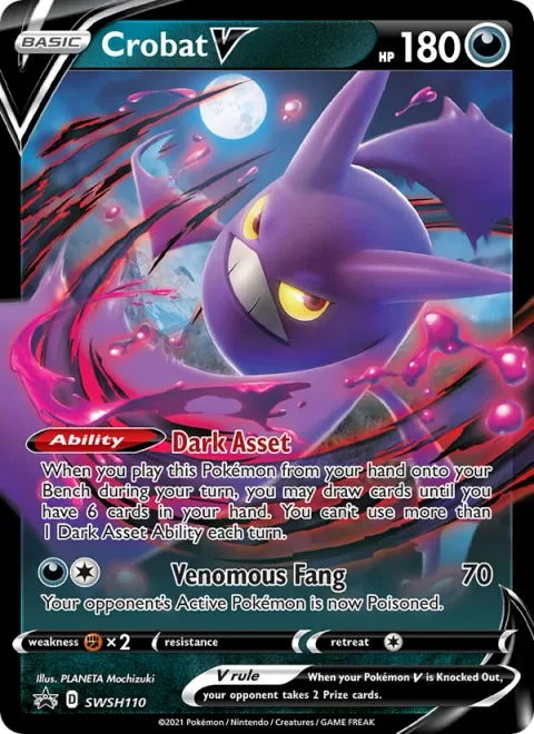 Crobat V [Dark Asset | Venomous Fang]