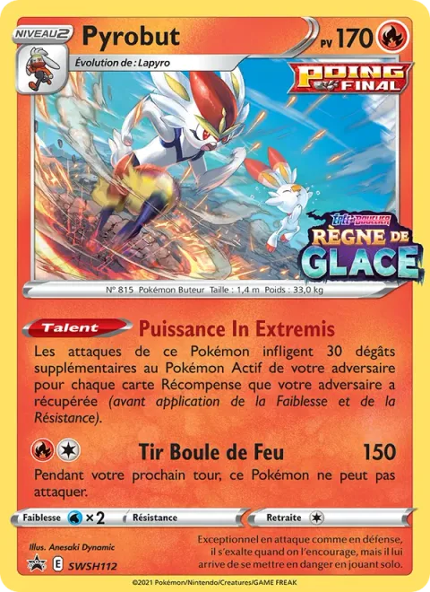 Cinderace [Crisis Power | Fireball Shot]