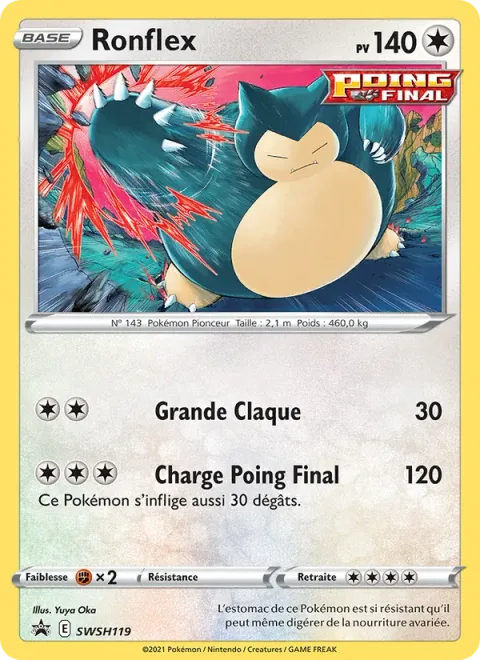 Snorlax [Slap Push | Single Strike Tackle]