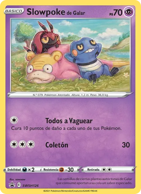 Galarian Slowpoke [Everyone Laze Around | Tail Whap]