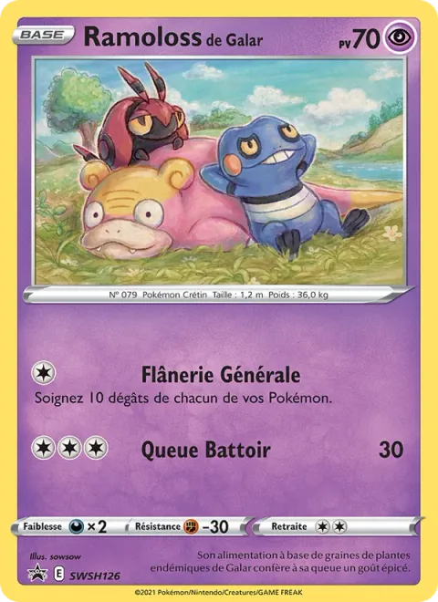 Galarian Slowpoke [Everyone Laze Around | Tail Whap]