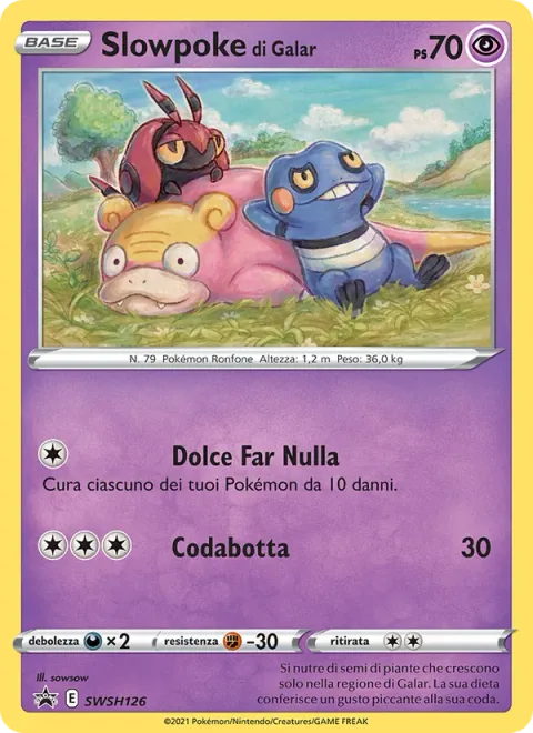 Galarian Slowpoke [Everyone Laze Around | Tail Whap]