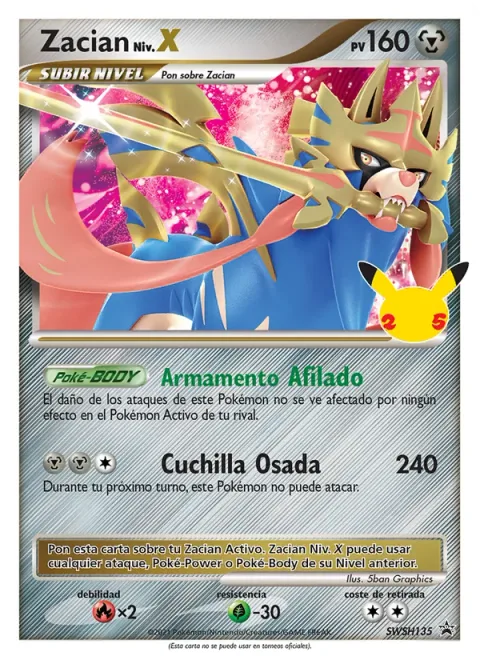 Zacian LV.X [Bladed Armament | Brave Blade]
