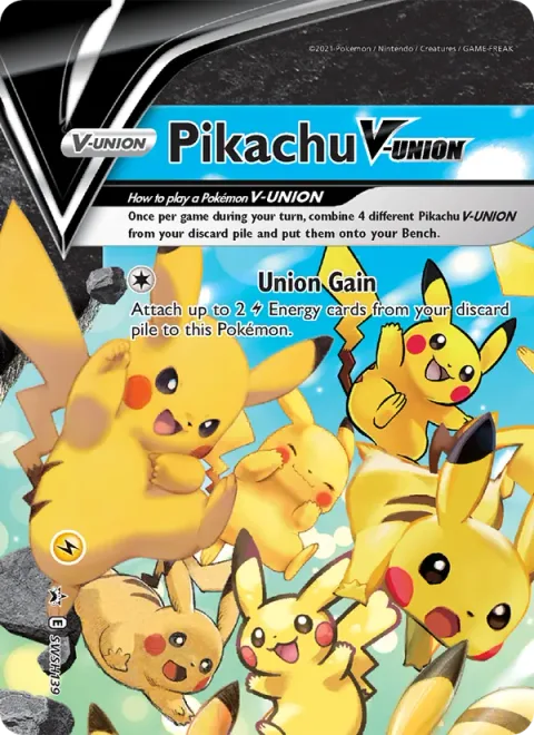 Pikachu V-UNION [Union Gain]