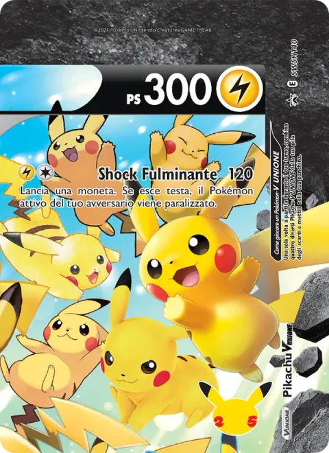 Pikachu V-UNION [Shocking Shock]