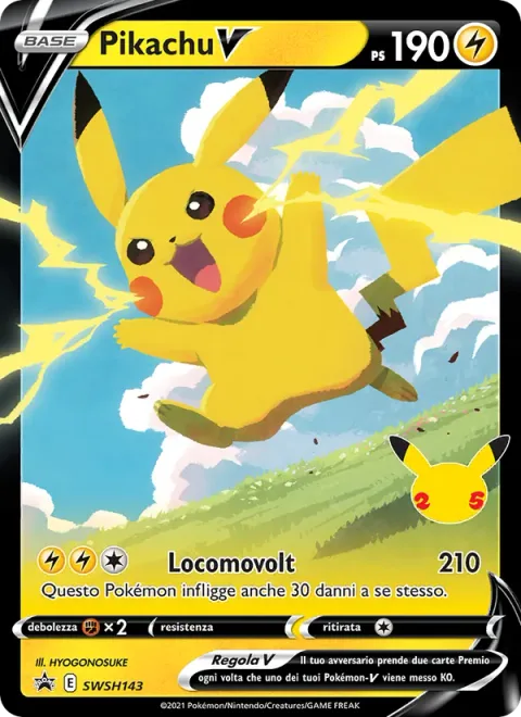Pikachu V [Volt Tackle]