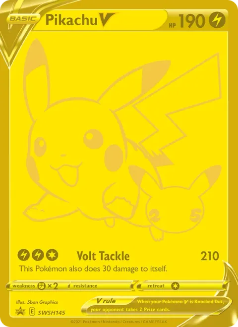Pikachu V [Volt Tackle]