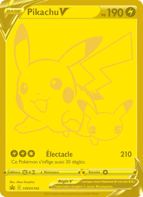 Pikachu V [Volt Tackle]