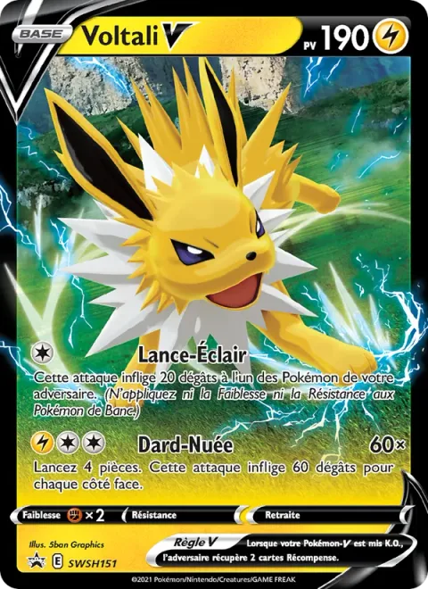 Jolteon V [Thunder Spear | Pin Missile]