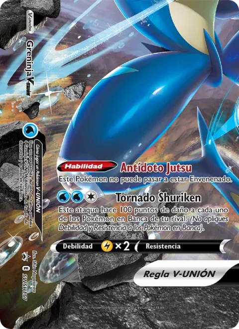 Greninja V-UNION [Antidote Jutsu | Twister Shuriken]