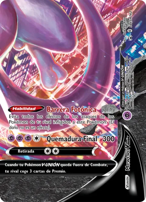 Mewtwo V-UNION [Photon Barrier | Final Burn]