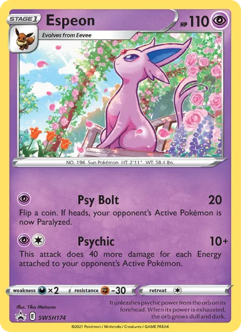 Espeon [Psy Bolt | Psychic]