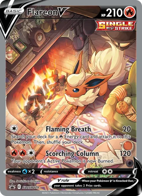 Flareon V [Flaming Breath | Scorching Column]