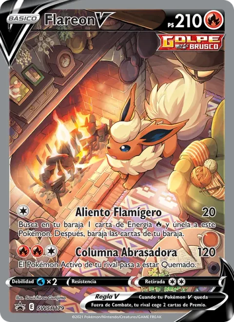 Flareon V [Flaming Breath | Scorching Column]