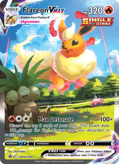 Flareon VMAX [Max Detonate]