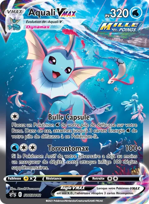 Vaporeon VMAX [Bubble Pod | Max Torrent]