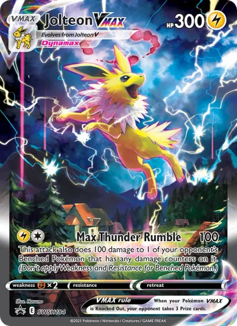 Jolteon VMAX [Max Thunder Rumble]