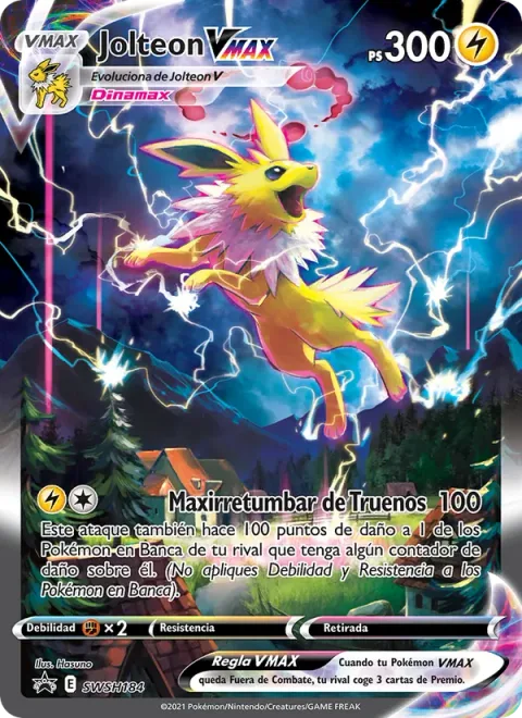 Jolteon VMAX [Max Thunder Rumble]