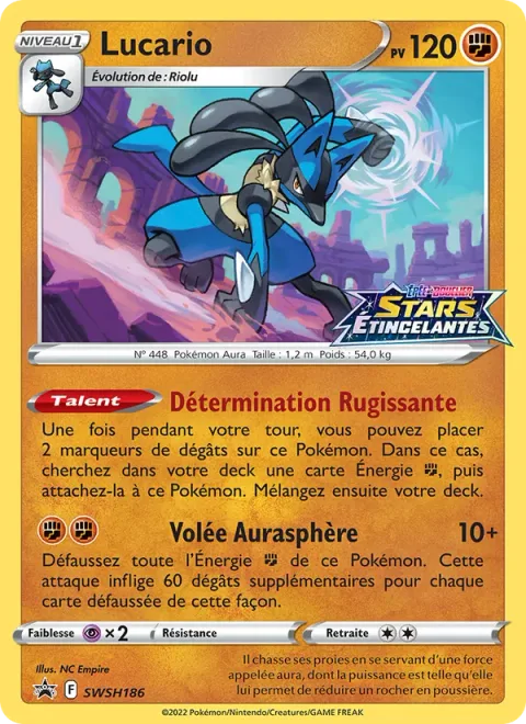 Lucario [Roaring Resolve | Aura Sphere Volley]