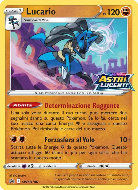 Lucario [Roaring Resolve | Aura Sphere Volley]