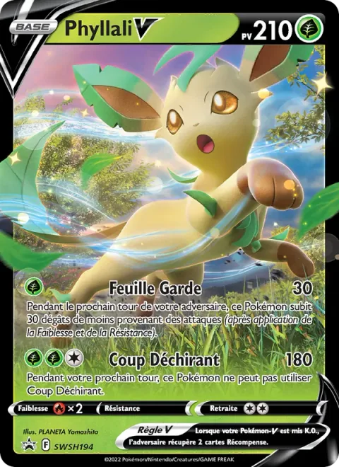 Leafeon V [Leaf Guard | Slashing Strike]