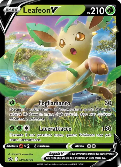 Leafeon V [Leaf Guard | Slashing Strike]