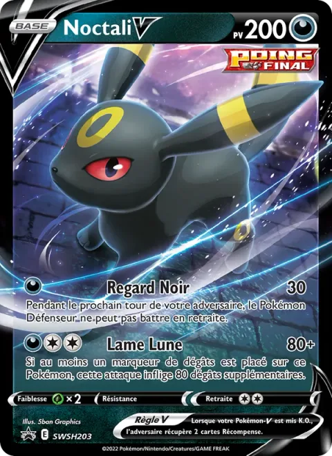 Umbreon V [Mean Look | Moonlight Blade]