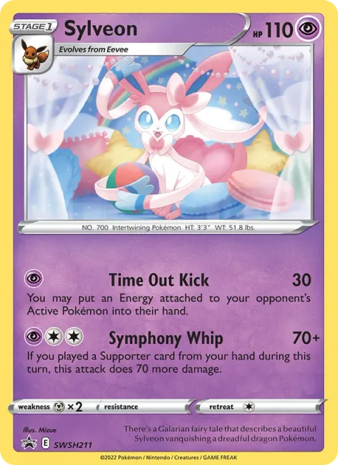 Sylveon [Time Out Kick | Symphony Whip]