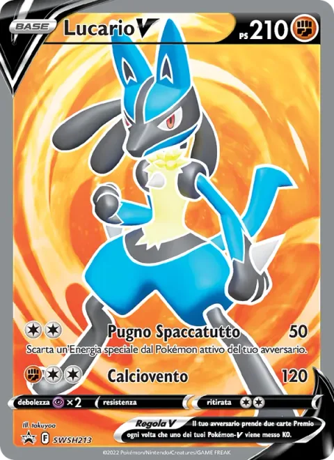Lucario V [Crushing Punch | Cyclone Kick]