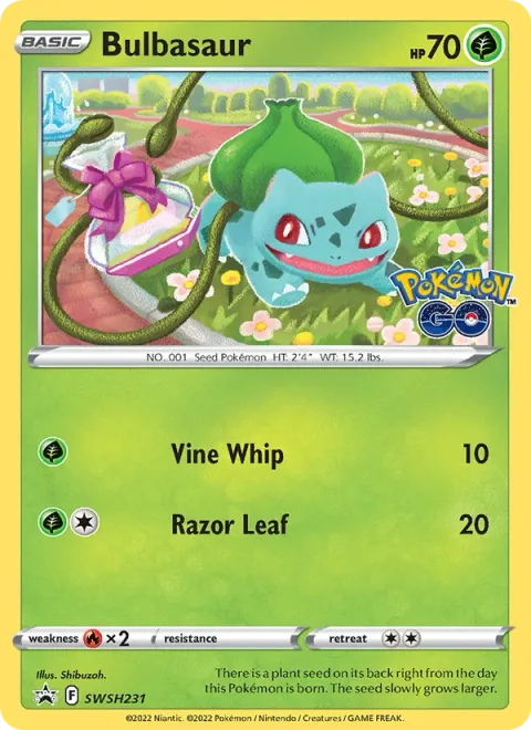 Bulbasaur [Vine Whip | Razor Leaf]