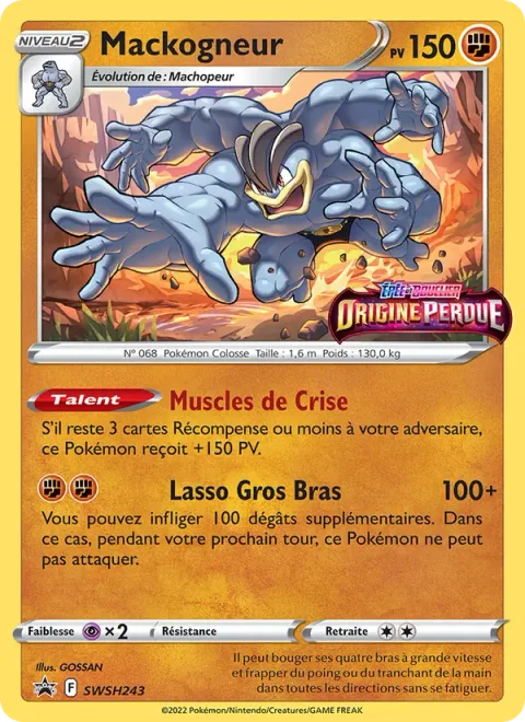 Machamp [Crisis Muscles | Strong-Arm Lariat]