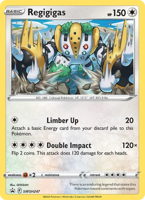Regigigas [Limber Up | Double Impact]