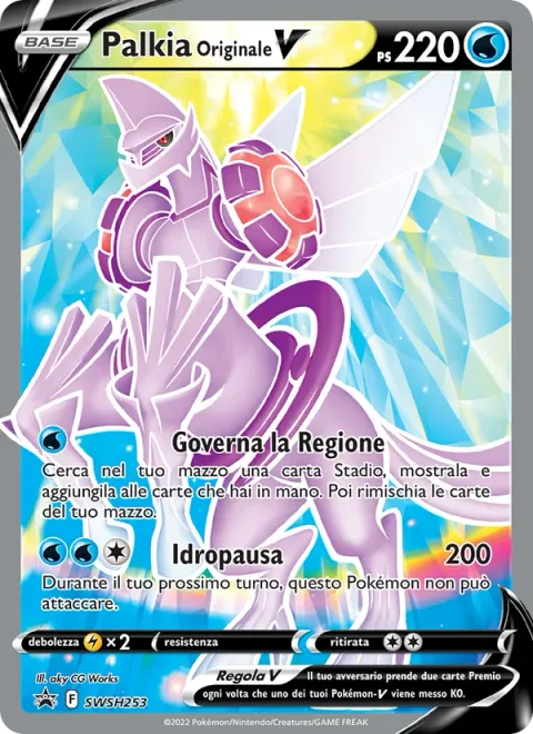 Origin Forme Palkia V [Rule the Region | Hydro Break]