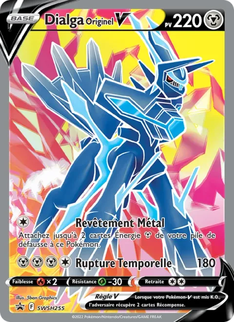 Origin Forme Dialga V [Metal Coating | Temporal Rupture]