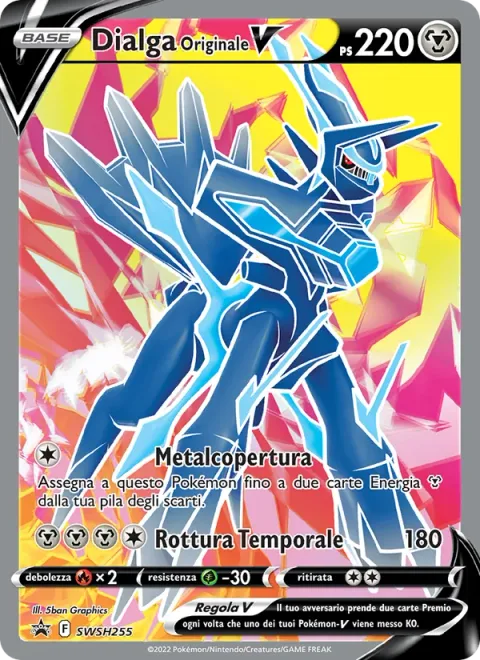 Origin Forme Dialga V [Metal Coating | Temporal Rupture]