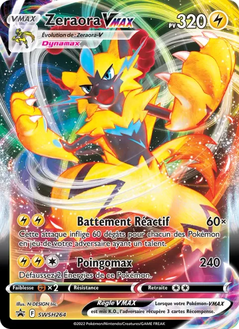 Zeraora VMAX [Reactive Pulse | Max Fist]
