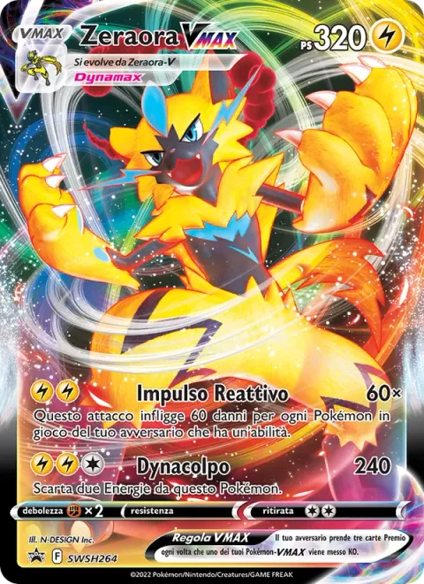 Zeraora VMAX [Reactive Pulse | Max Fist]