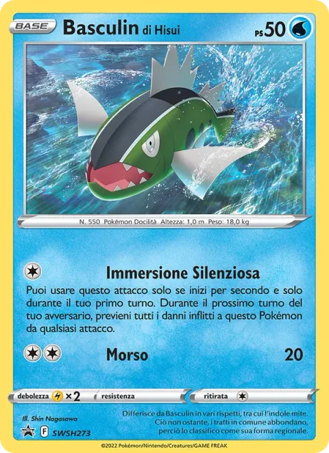 Hisuian Basculin [Submerge Silently | Bite]