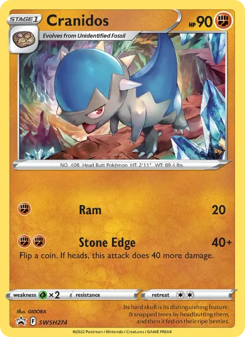 Cranidos [Ram | Stone Edge]