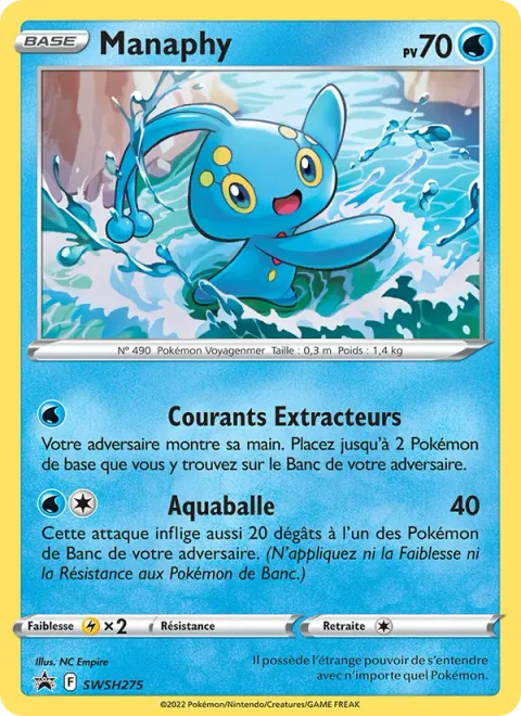Manaphy [Pulling Currents | Aqua Bullet]